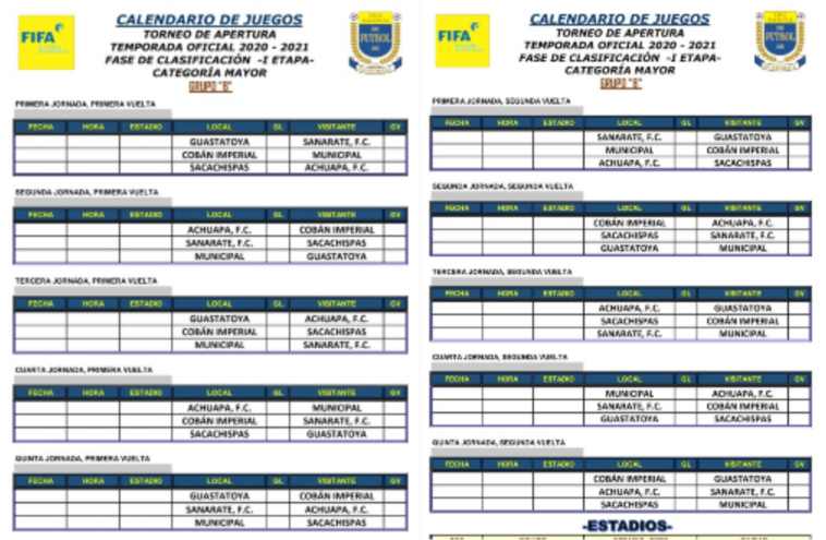 El calendario de la cuarta fecha del Torneo Clausura del fútbol